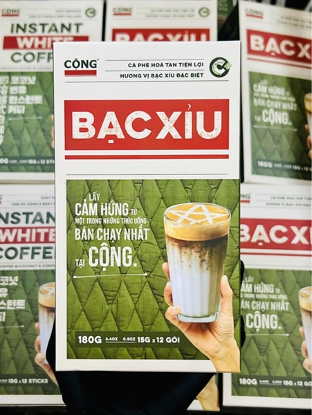 Bạc xỉu CỘNG hộp 180gr