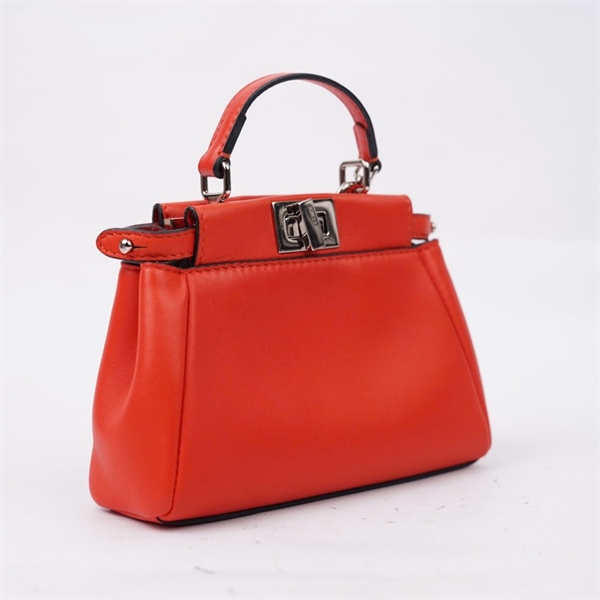 Túi Fendi đỏ cam sz15 (TL) KG+