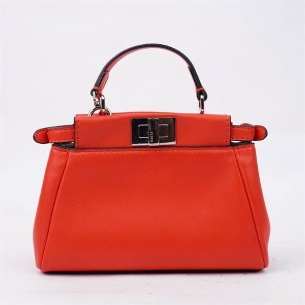 Túi Fendi đỏ cam sz15 (TL) KG+