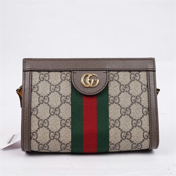 Túi GG Ophidia xám (602676-502981) sz18 (TL) KG+