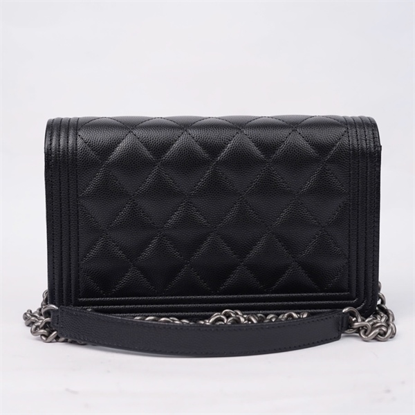 Túi Chanel Boy đen (TJH50H49) sz19 (TL) KG+