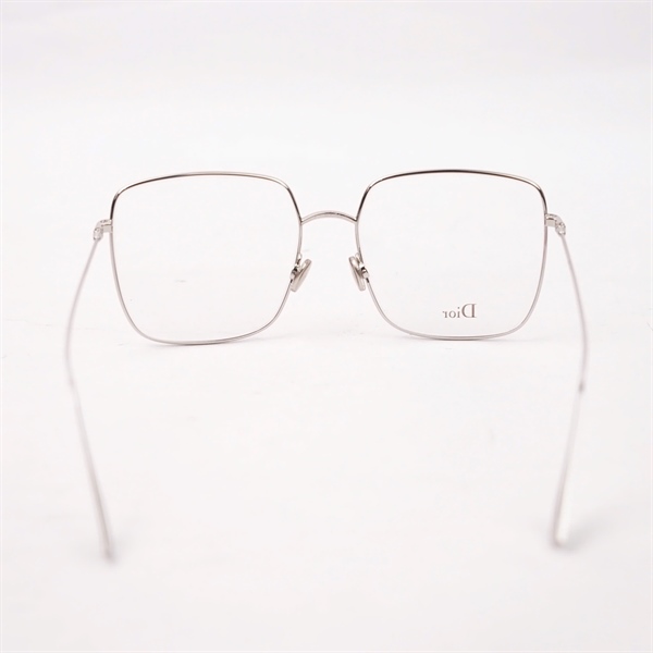 Kính Dior bạc mắt vuông 010 145 (A-T) KG+