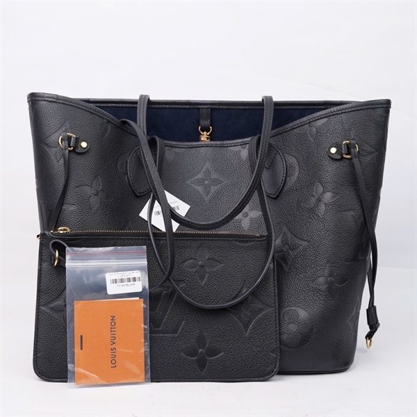 Túi LV Neverfull hoa đen kèm ví sz32 (HT)+