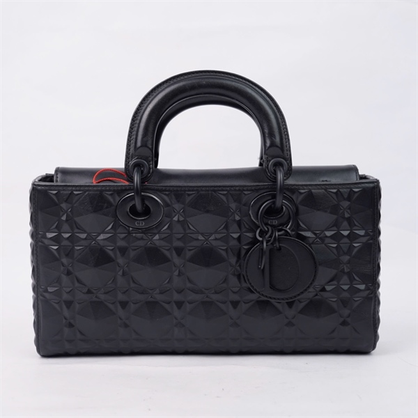 Túi Dior Joy đen kim cương 2 strap (10-MA-0212) sz26 (TL) KG+