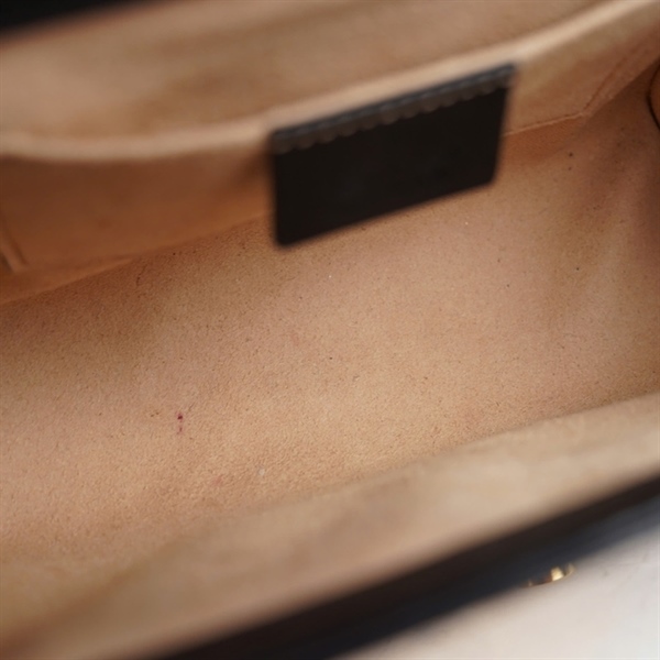 Túi GG Padlock xám in hình con ong (409487-213317) sz20 (TL) KG+