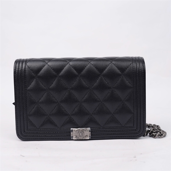 Túi Chanel Boy đen (TJH50H49) sz19 (TL) KG+