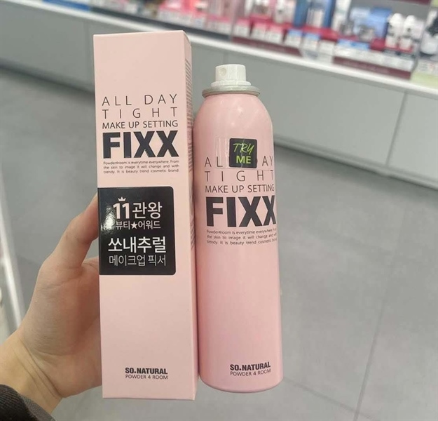 Xịt khoá nền fixx all day tight Make Up setting 120ml