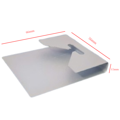 COMBO 10 Móc treo gương trang điểm gắn tường Loại nhỏ trơn KT 65*35*10