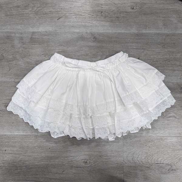 AREUM Chân váy ISSHA Mini Skirt bo chun - Trắng - Size M