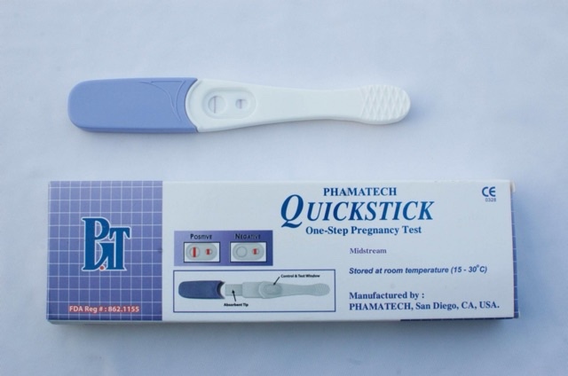 Bút thử thai nhanh Quickstick Midstream - Phamatech