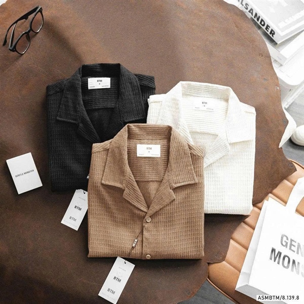 Áo Sơ Mi Tay Ngắn Linen SM529