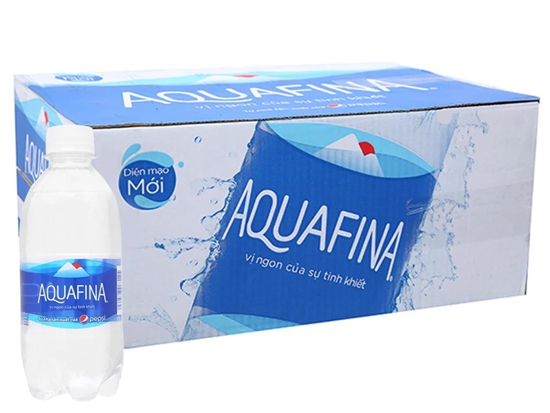NƯỚC UỐNG ĐÓNG CHAI AQUAFINA 355ML
