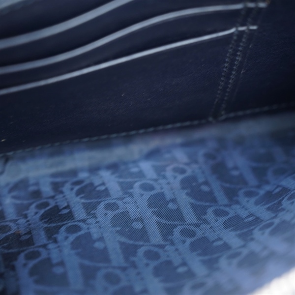 Túi Dior đeo chéo xanh đen (16-BO-0220) sz17 (TL) KG+