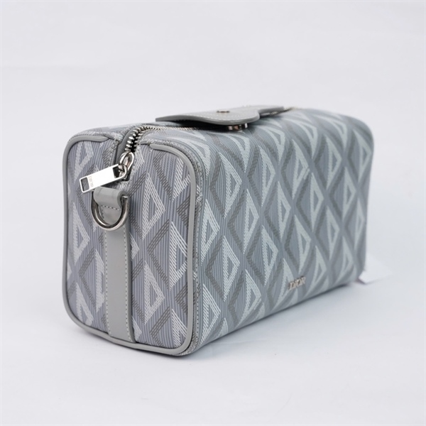 Túi Dior Lingot Clutch xám (15-BO-0272) sz22 (TL) KG+