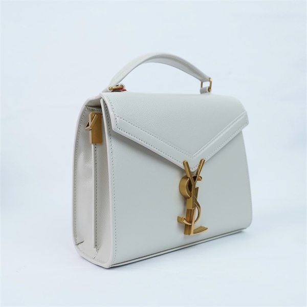 Túi YSL trắng (ARS62393.0424) sz20 (LN) KG+