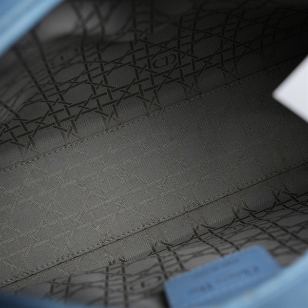 Túi Dior Lady xanh nhạt kèm ví (15-BO-0114) szL +