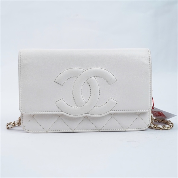Túi Chanel Woc trắng (30980928) sz19 (TL) KG+