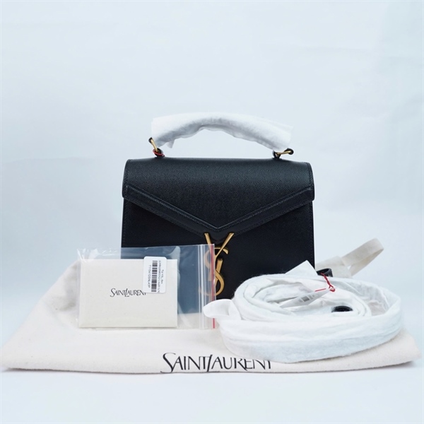 Túi YSL đen (ERS6289800624) sz20 (LN) KG+