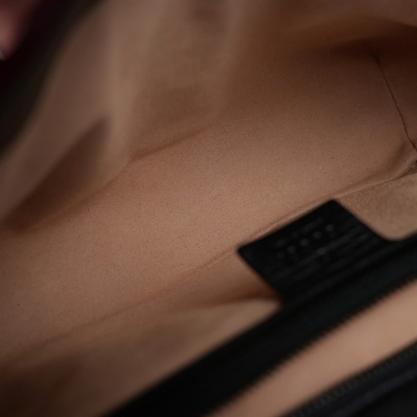 Túi GG Marmont nude phối đen (443497-520981) sz25 (TL) KG+