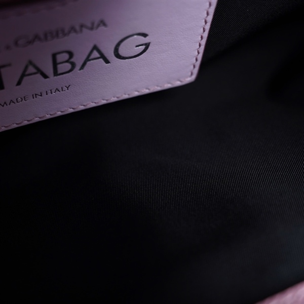 Túi D&G đen phối hồng sz26 (TL) KG+