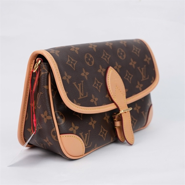 Túi LV Diane hoa nâu 2 strap sz24 (BQ) KG+
