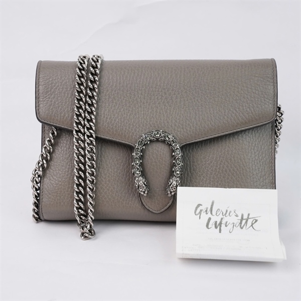 Túi GG Dionysus xám (401231-2149) sz20 (TL) KG+