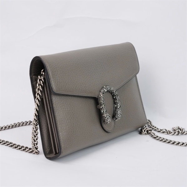 Túi GG Dionysus xám (401231-2149) sz20 (TL) KG+