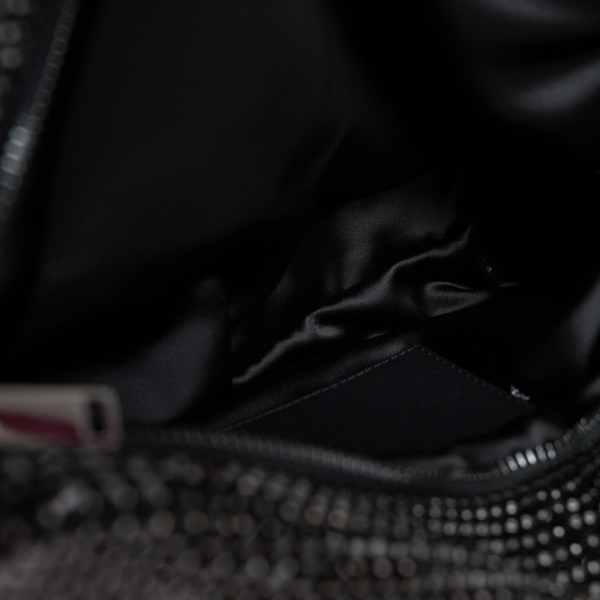 Túi Self-portrait đen đính đá sz28 (HN) KG+