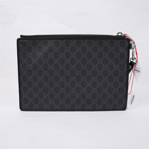 Túi GG Clutch đen họa tiết hổ sz30 (TL) KG+