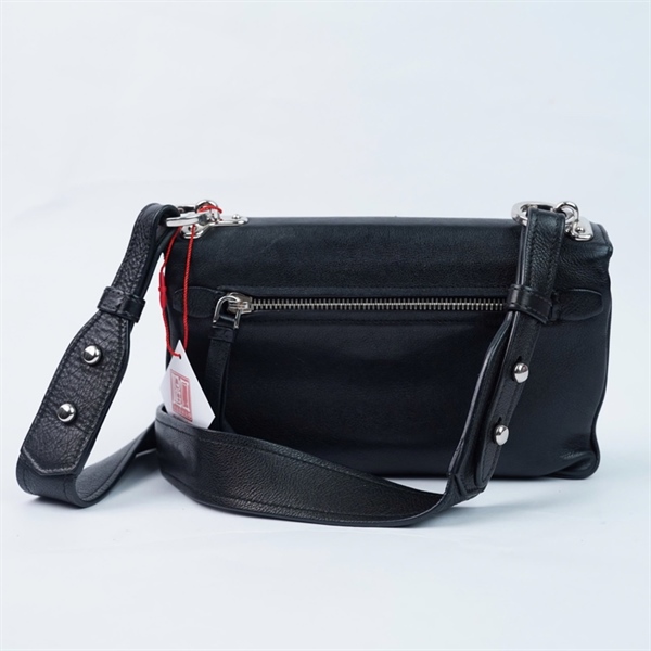 Túi Prada đen họa tiết cartoon sz21 (A-T) KG+