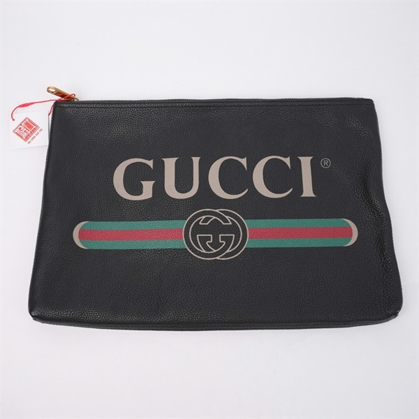 Túi GG Clutch đen (500984-204046) sz36 (TL) KG+