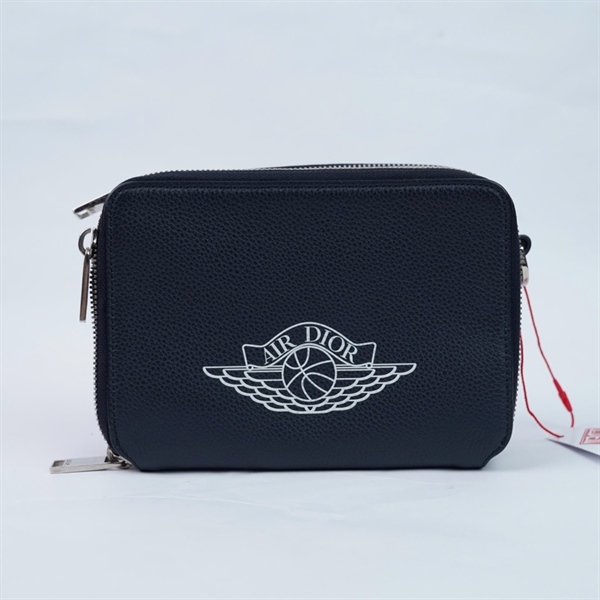 Túi Dior đeo chéo xanh đen (16-BO-0220) sz17 (TL) KG+