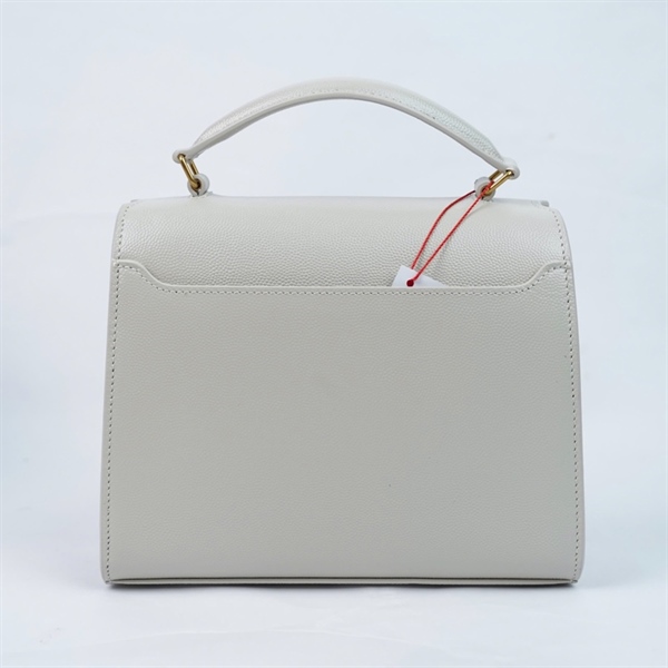 Túi YSL trắng (ARS62393.0424) sz20 (LN) KG+