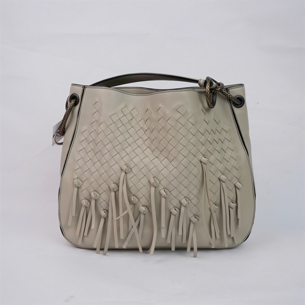 Túi Bottega nude kèm gương sz30 (HN) KG+