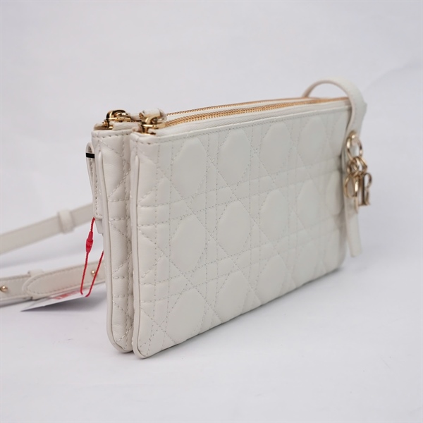 Túi Dior trắng (48-MA-0244) sz23 (TL) KG+