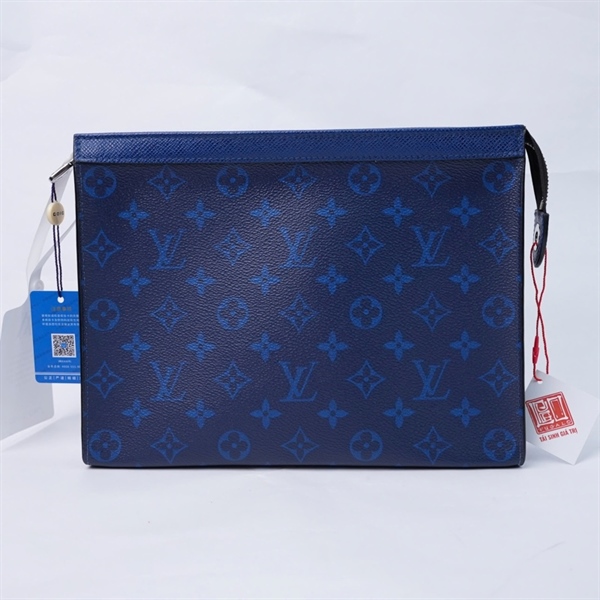 Túi LV Clutch hoa xanh (FH0240) sz26 (A-T) KG+