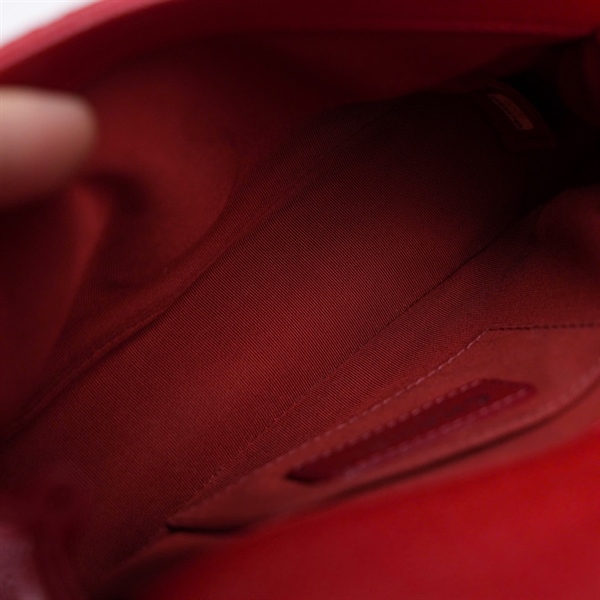 Túi Chanel Square Caviar Mini đỏ (29884795) sz18 KG+