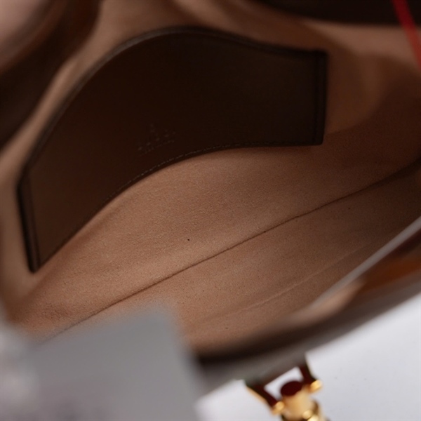 Túi GG Jackie 1961 xám (637092-493075) sz18 (TL) KG+