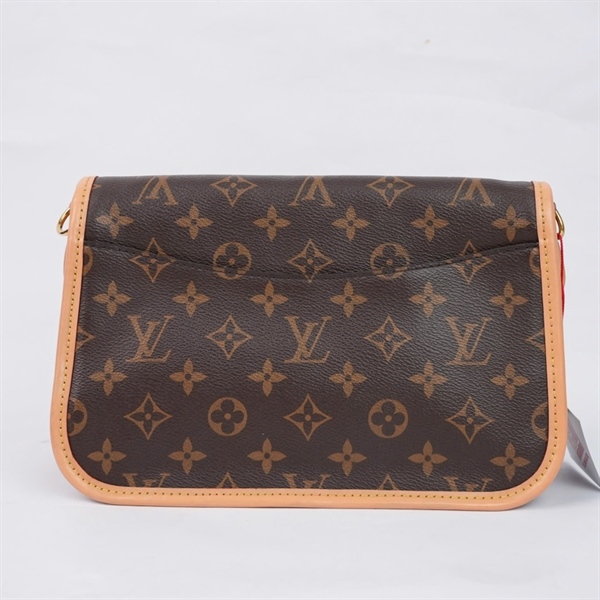 Túi LV Diane hoa nâu 2 strap sz24 (BQ) KG+