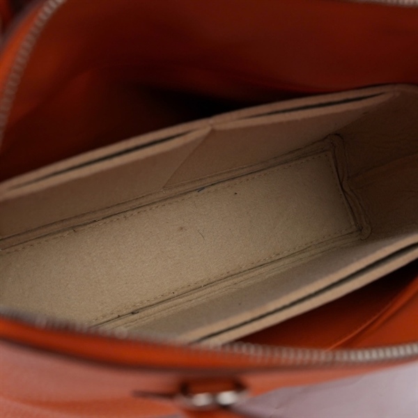 Túi Hermes cam có lót form kèm ổ+2 chìa sz31 (HN) KG+