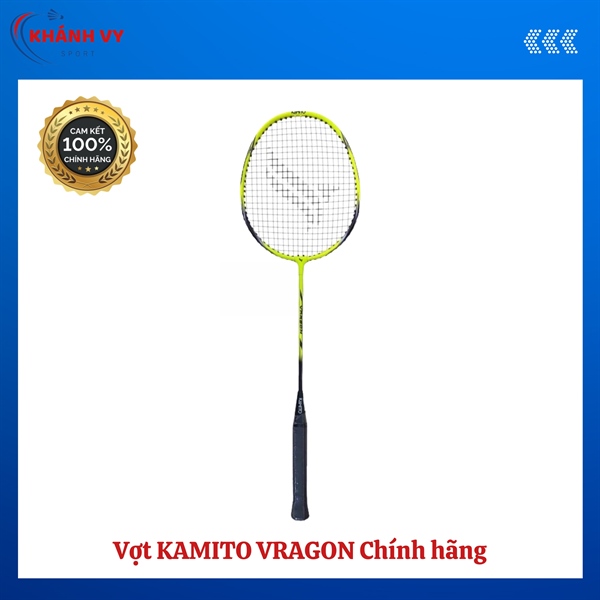 VỢT CẦU LÔNG KAMITO VRAGON (Đan Sẵn Cước) Chính hãng