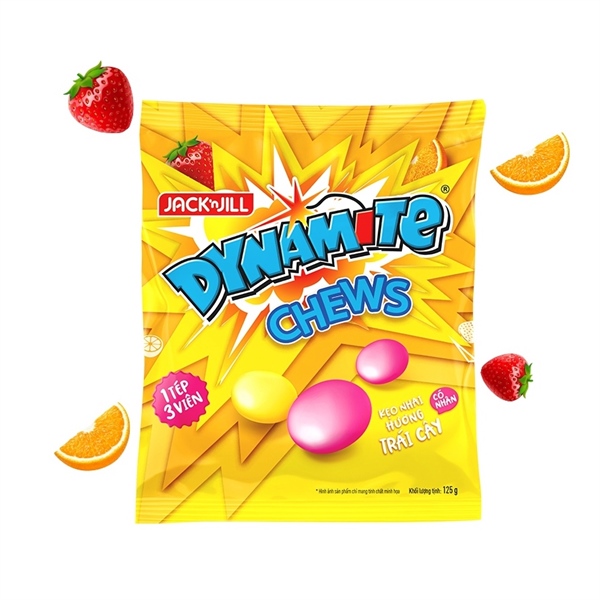 Kẹo Dynamite trái cây 3v