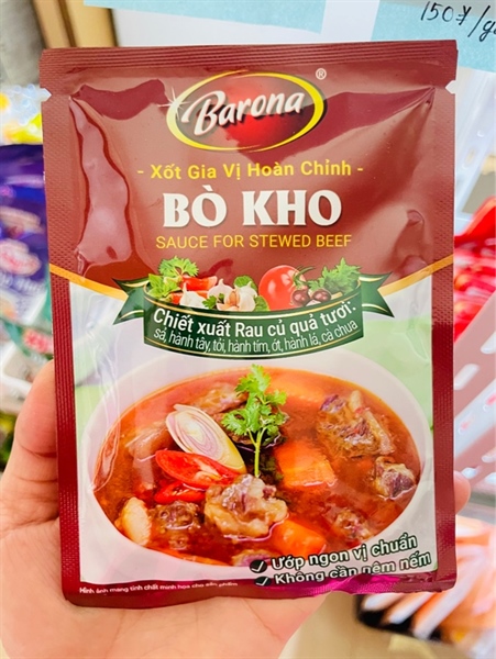 Xốt bò kho Barona