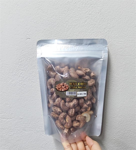 3M hạt điều rang muối túi zip 250g - Salted roasted cashews