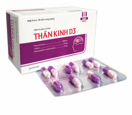 Thần kinh D3 (Nang hạt cải ) (H*6vỉ*10viên) - Hà Tây