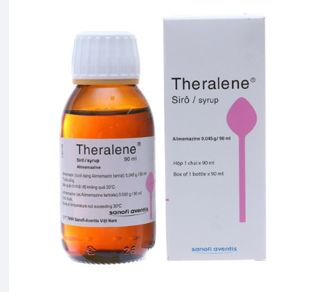 Theralene 90ml (Alimemazine) (Kiện 60 lọ) - Pháp 2