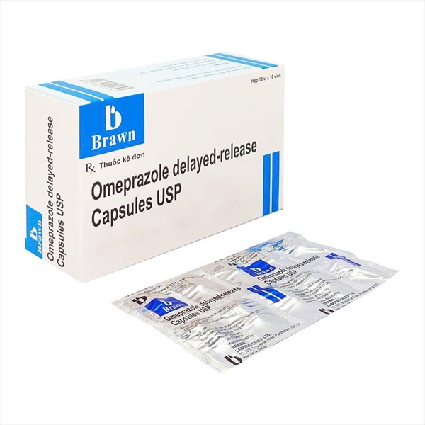 Omeprazol 20mg (H*10vỉ*10viên) - ÂN ĐÔ