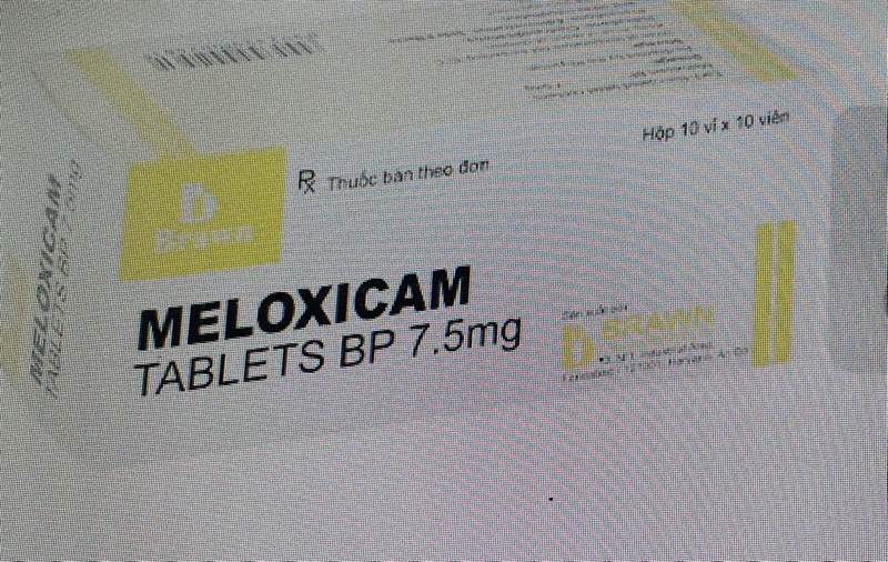 Meloxicam BP 7,5 (H*10vỉ*10viên) - ấn Độ