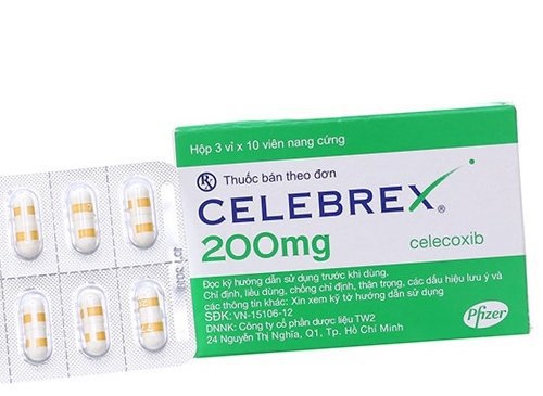 Thuốc Celebrex Celecoxib 200mg Đức Điều trị thoái hóa khớp, viêm khớp dạng thấp (H*3vỉ*10viên)