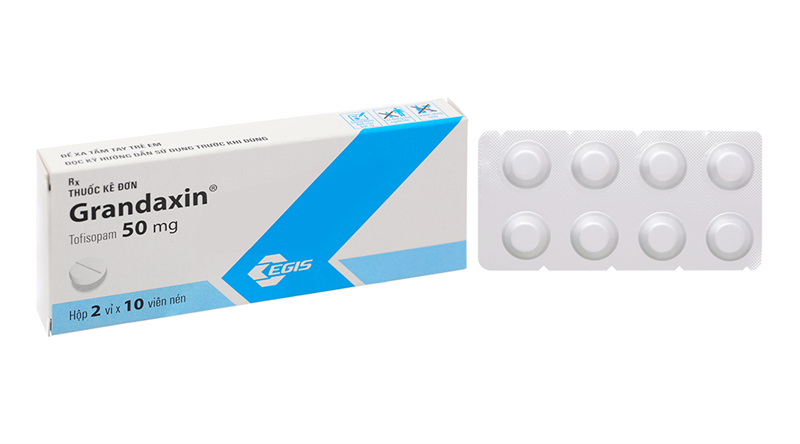 Grandaxin (Tofisopam 50mg) (H*2vỉ*10viên) - Hungari